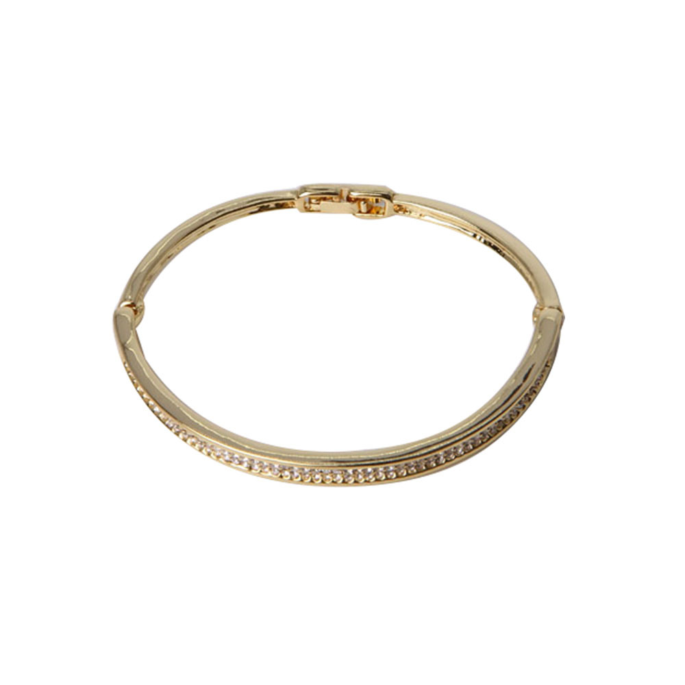 Good Guality Fashion Jewelry Gold Bracelet with Rhinestone