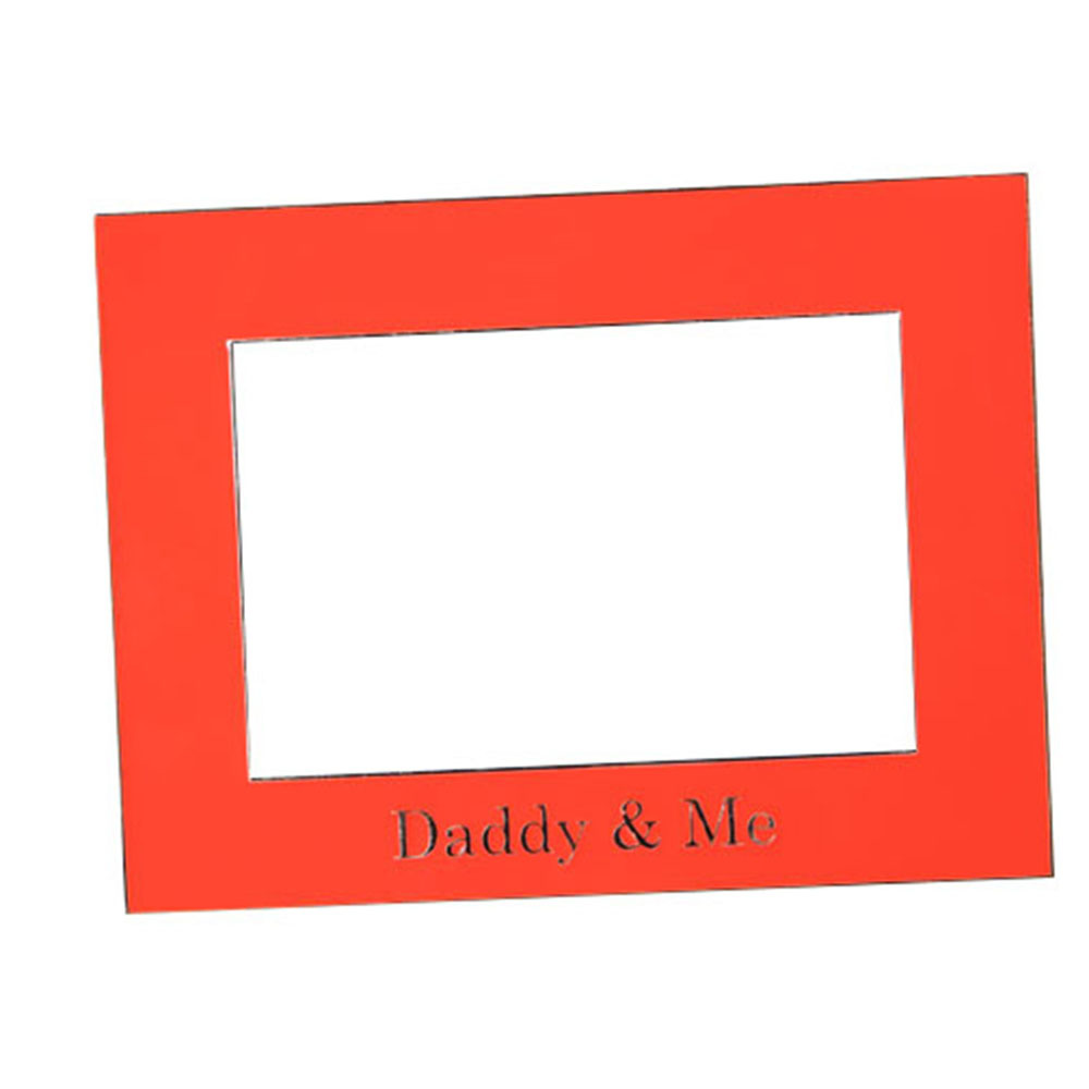 Simple Red Photo Frame with Mommy and Me