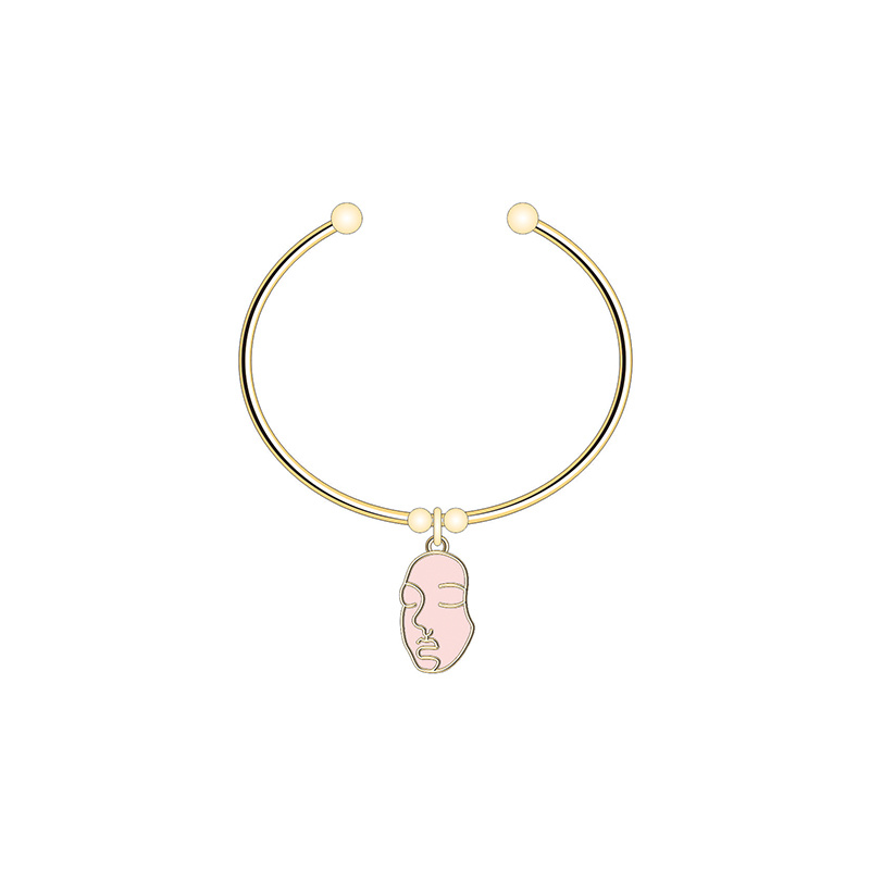 Newly Good Pink Mask Design Jewelry Set