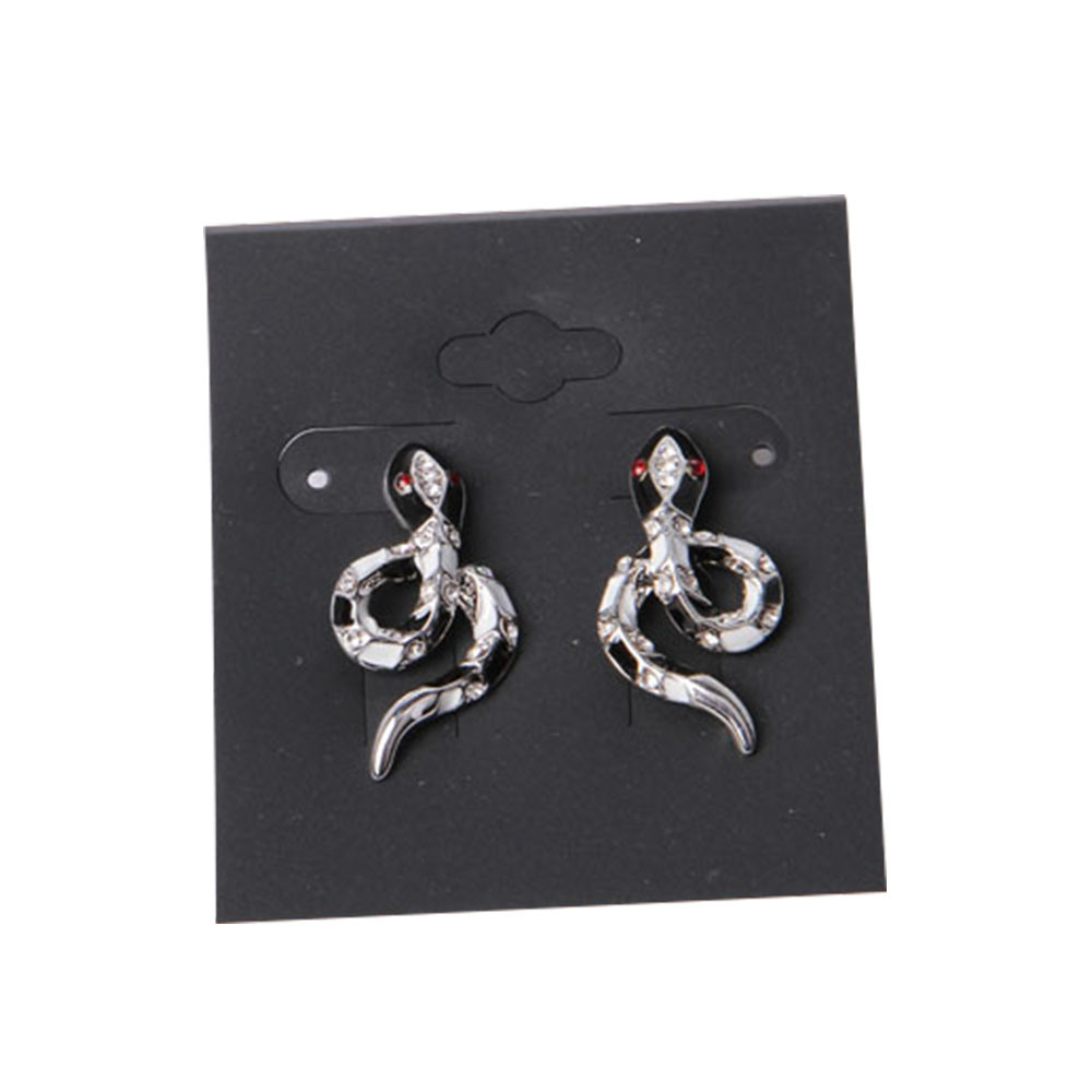 Leaf Shape Gold Plated Fashion Jewelry Earings with Rhinestones