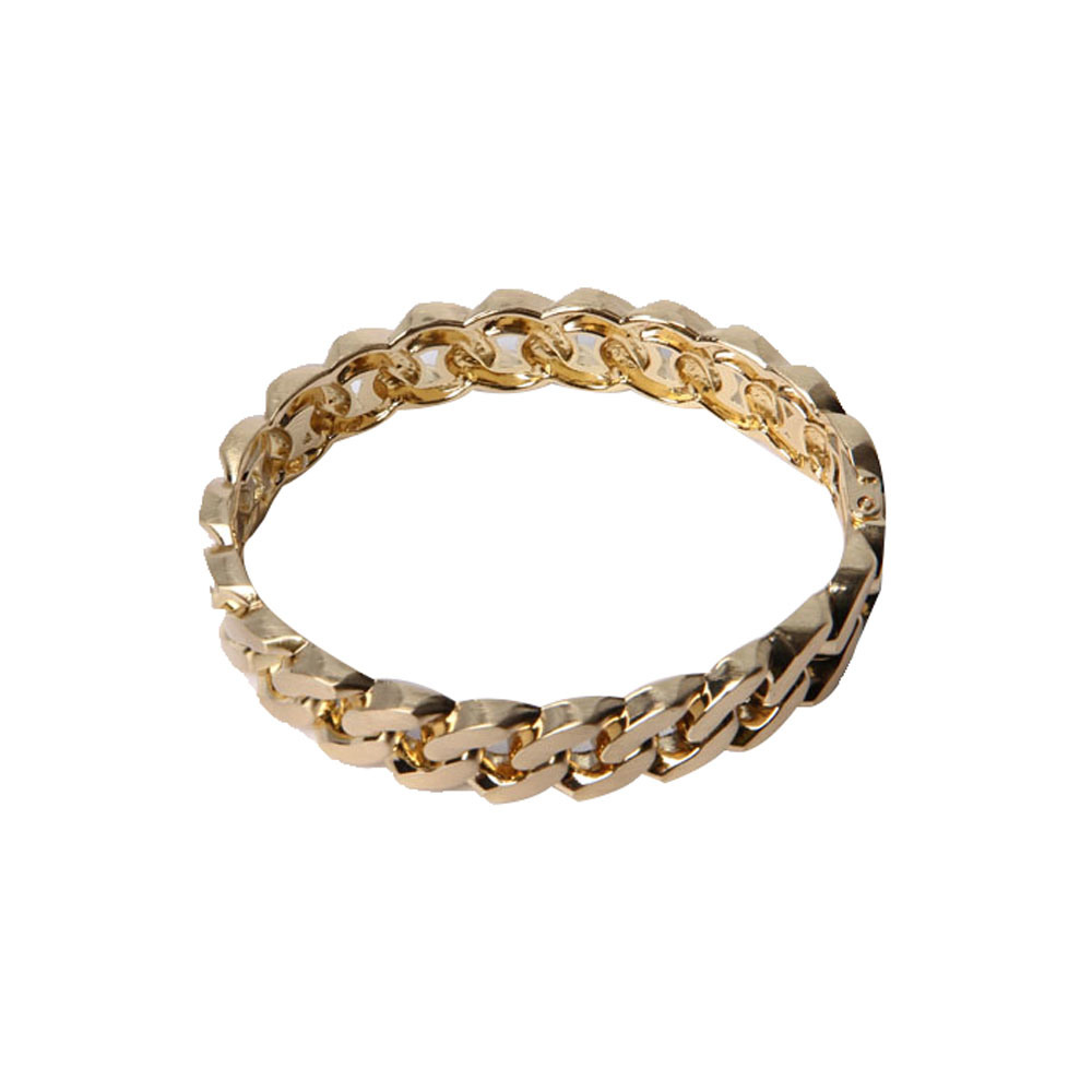 Most Popular Gold Plated Bangle with Plastic Pearl