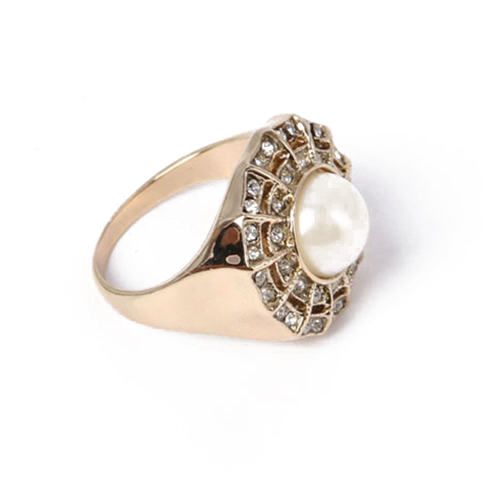 Good Quality Fashion Jewelry Pearl Silver Ring