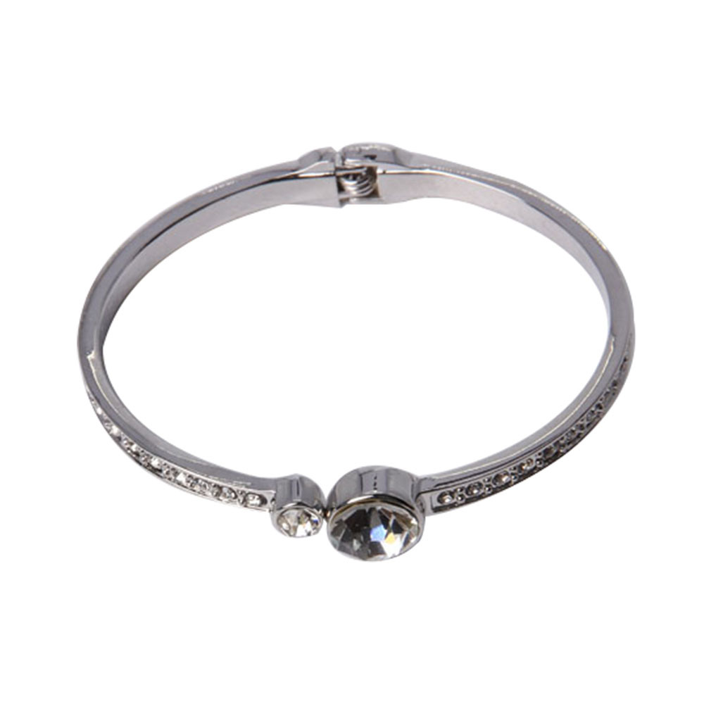Factory Supply Jewelry Silver Stainless Steel Bracelet with Sweat Heart