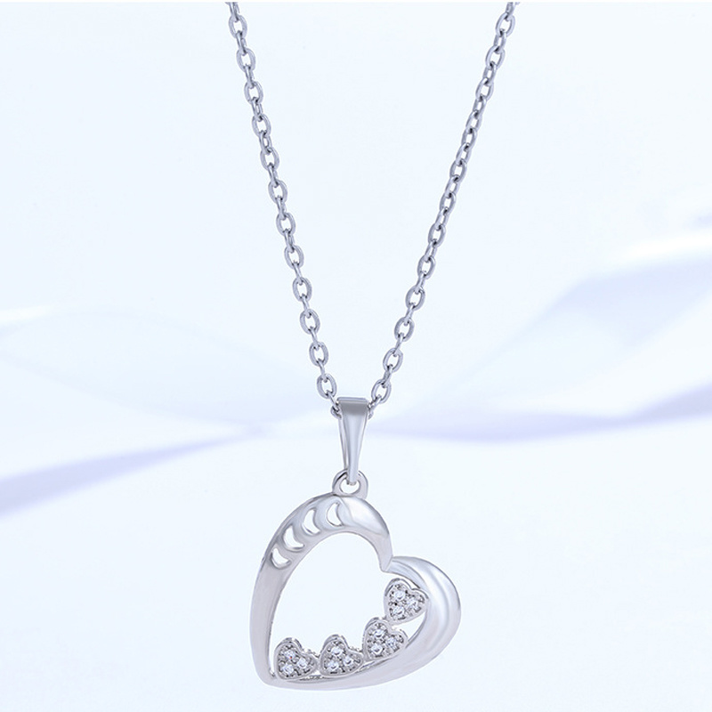 Women′s Collarbone Chain Light Luxury Niche The Latest Sterling Silver Necklace