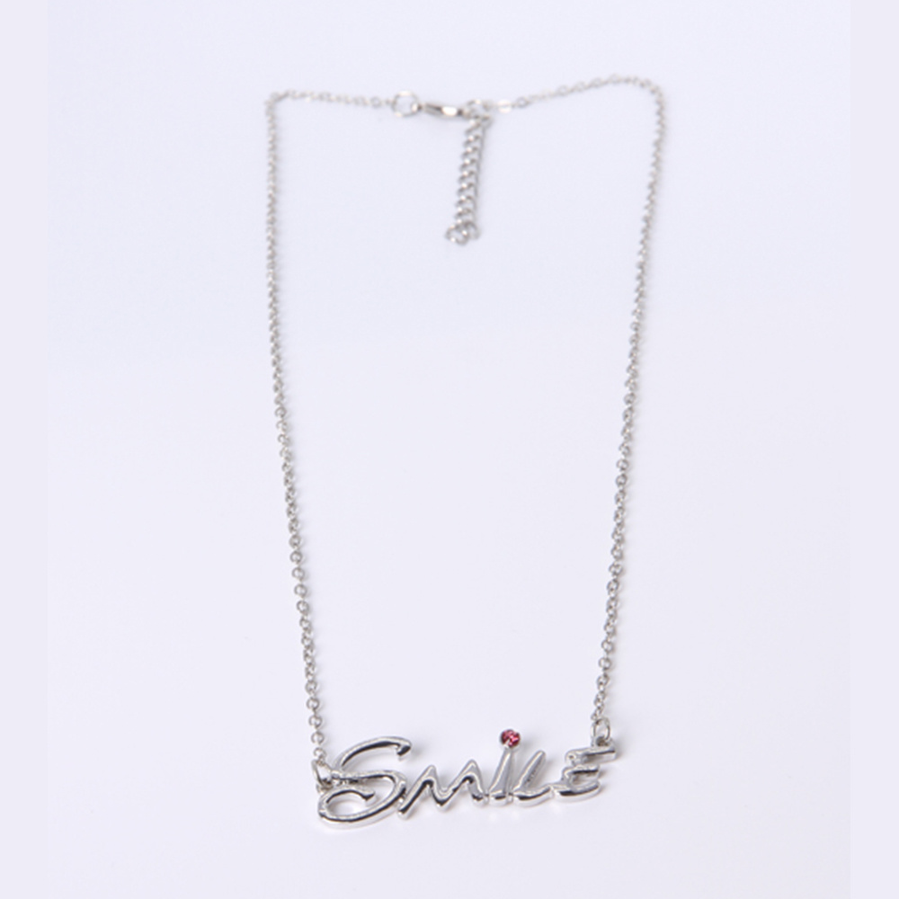 Economic Fashion Jewelry Alloy Heart-Shaped Pendant Necklace