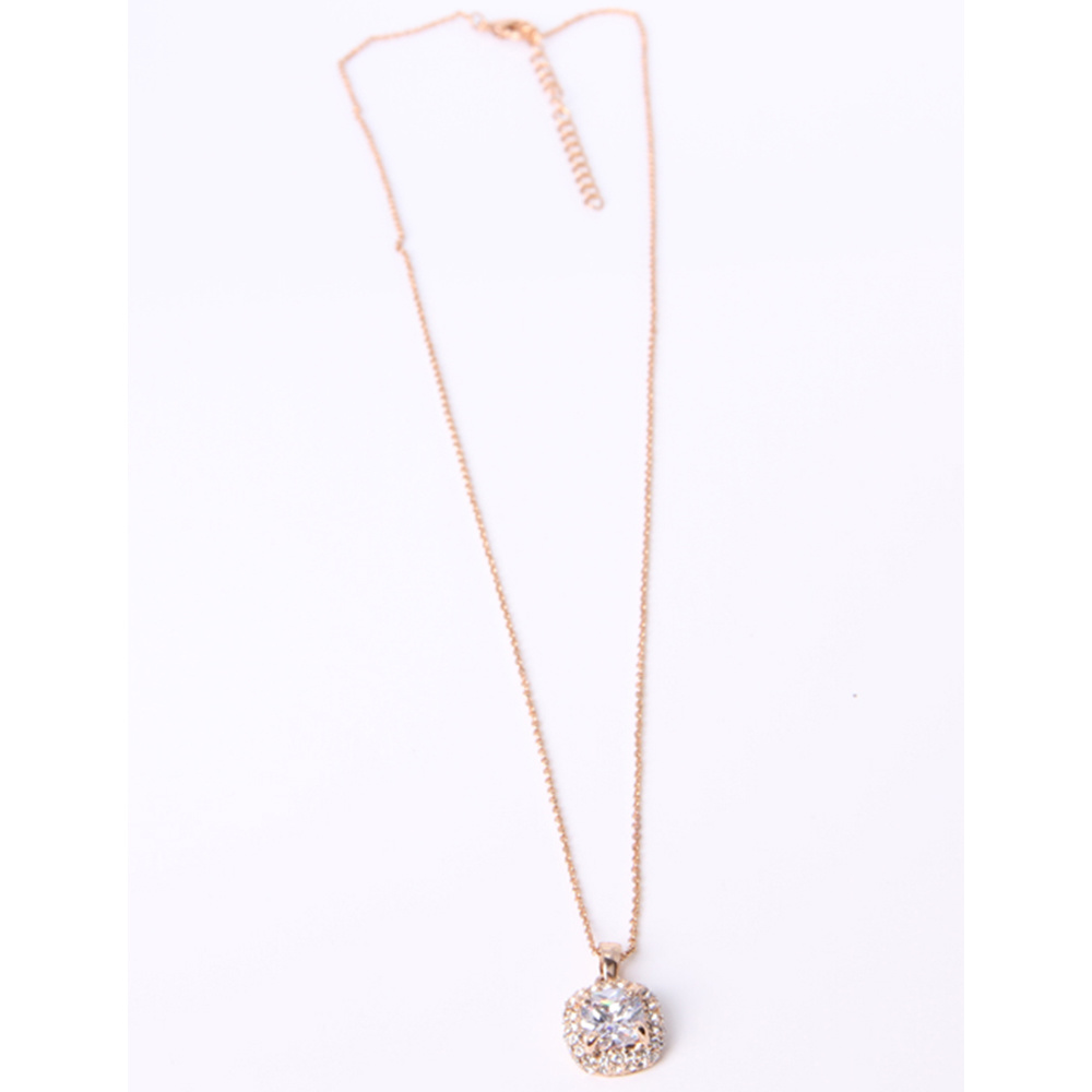 New Product Fashion Jewelry Gold Pendant Necklace with Lock
