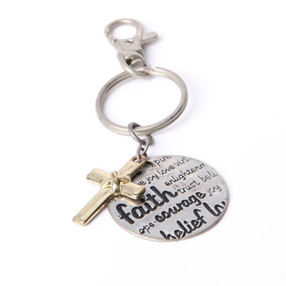 Fashion Keychain with Love Lettering