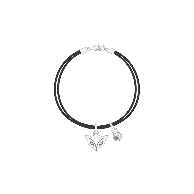 Long Selling Classical Silver Fox Fashion Jewelry