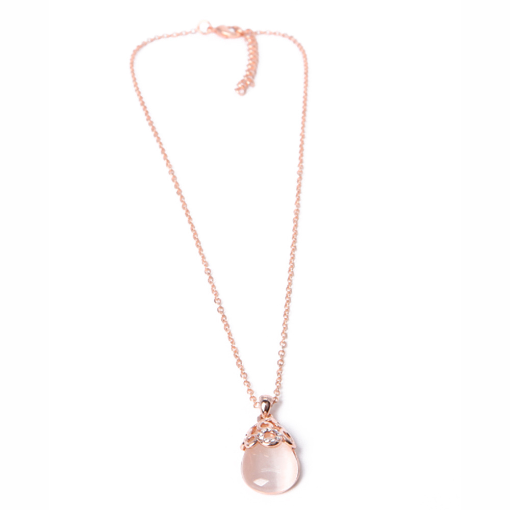 Good Quality Fashion Jewelry Gold Round Pendant Necklace