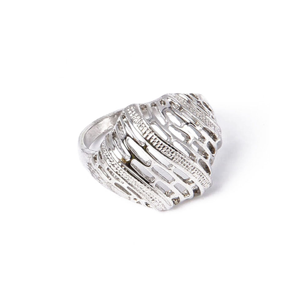 Wholesale Fashion Jewelry Heart Shape Rhinestone Gold Ring
