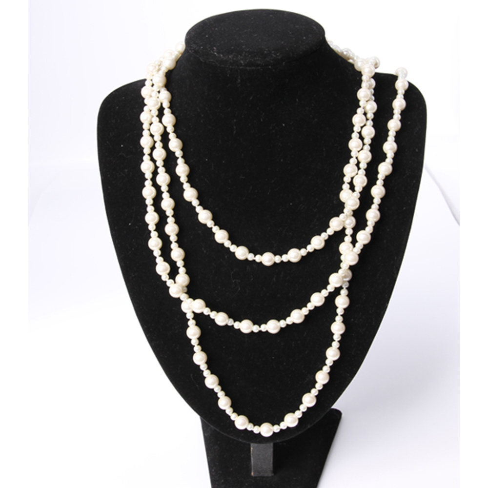 Good Quality Fashion Jewellery Gold Pearl Beaded Necklace